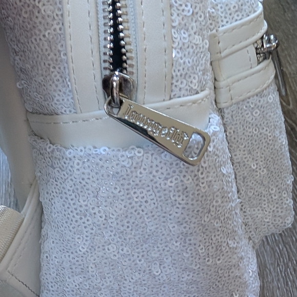Disney Loungefly White Sequin Women's Bag - Picture 9 of 11